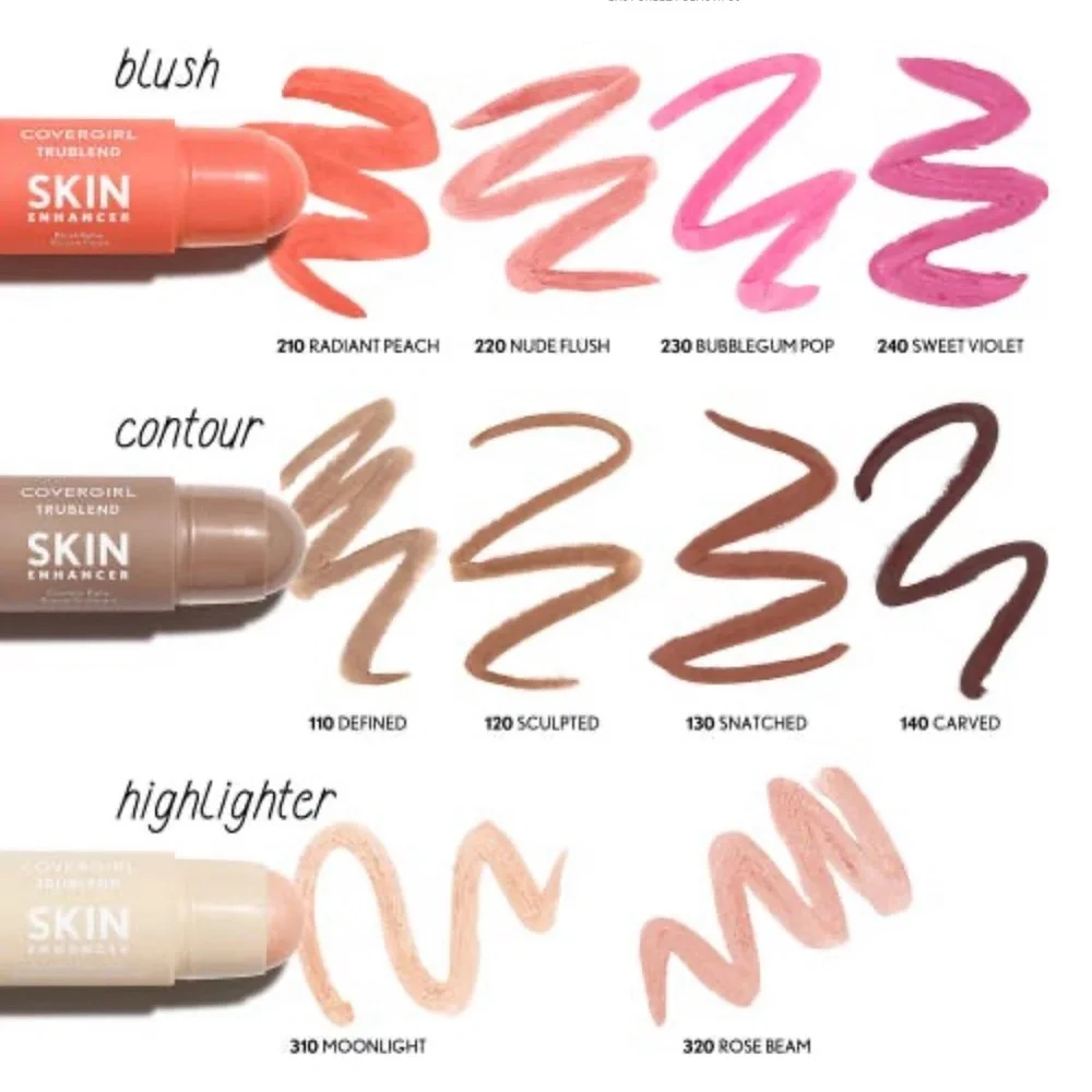 COVERGIRL Trublend Skin Enhancher Blush Balm Radiant Peach